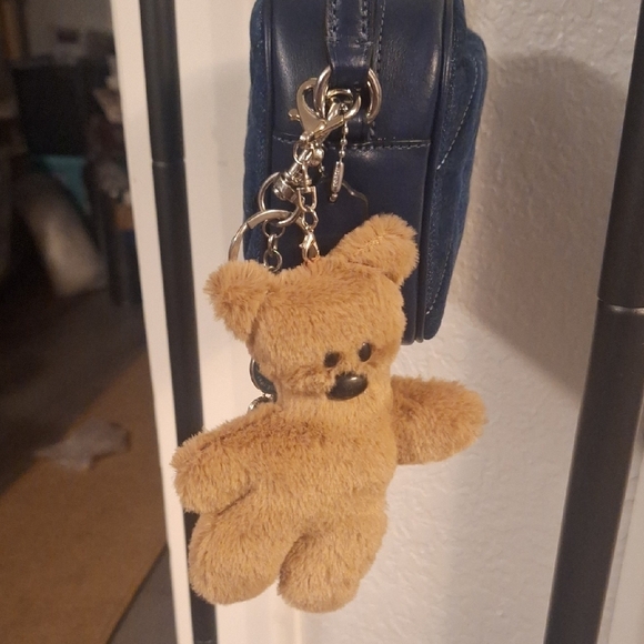Tan Teddy Bear Bag Charm - Picture 3 of 6